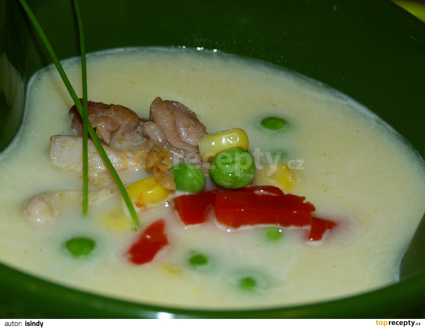 Chřestová polévkakrémová recept TopRecepty.cz