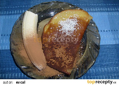 Celozrnné placičky s banánem