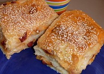 Slaný silvestrovský koláč