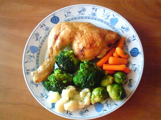 Grilované dietní kuře