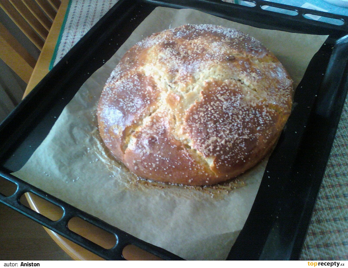 Nejrychlejší a nejchutnější velikonoční bochánek recept - TopRecepty.cz