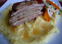 Prokládané plátky z vepřového karé