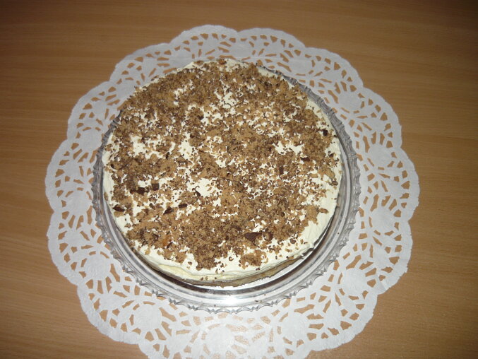 Výborný dortík (posypaný margotkou)