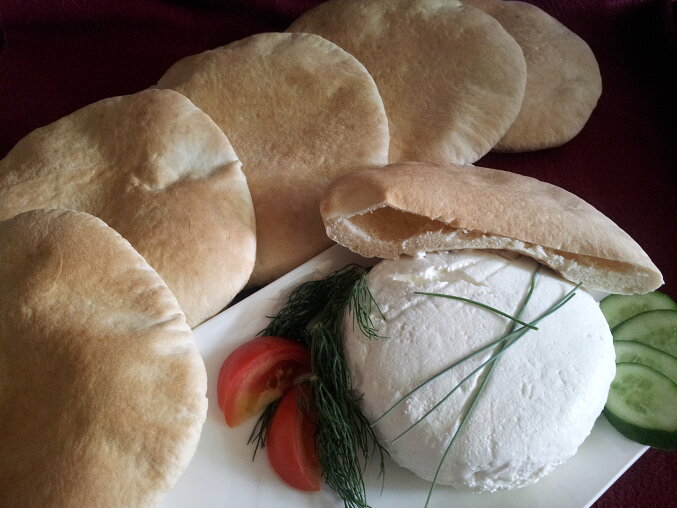 Arabský pita chléb