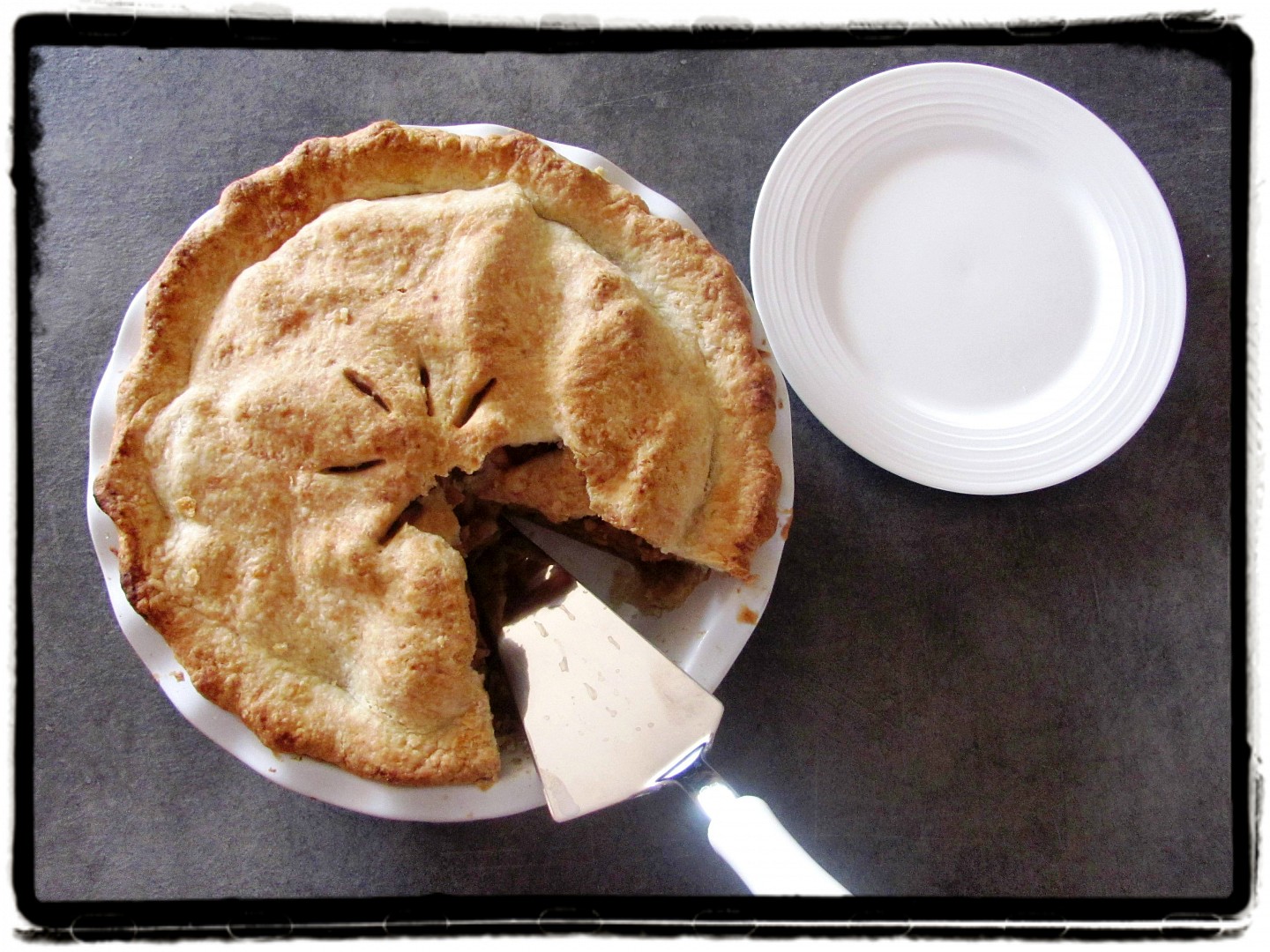 Jablečný koláč (Apple pie) - TopRecepty.cz
