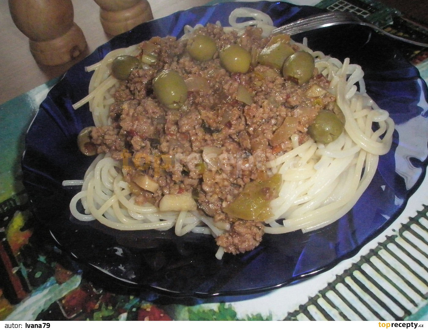 Pikantní mleté maso na špagety recept TopRecepty.cz