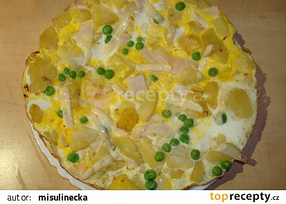 Omeleta s bramborem