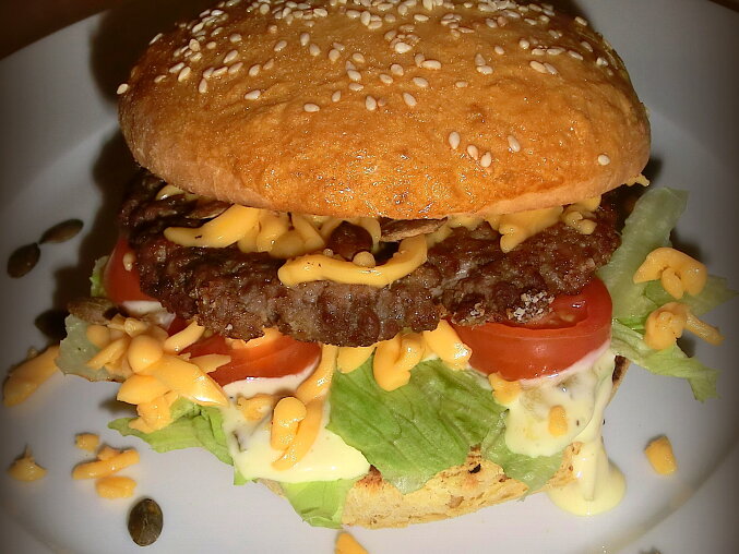 Šťavnatý burger