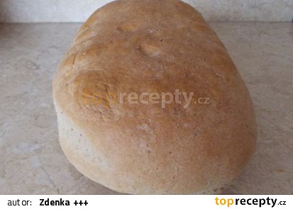 Těsto na  kmínový chléb z domácí pekárny