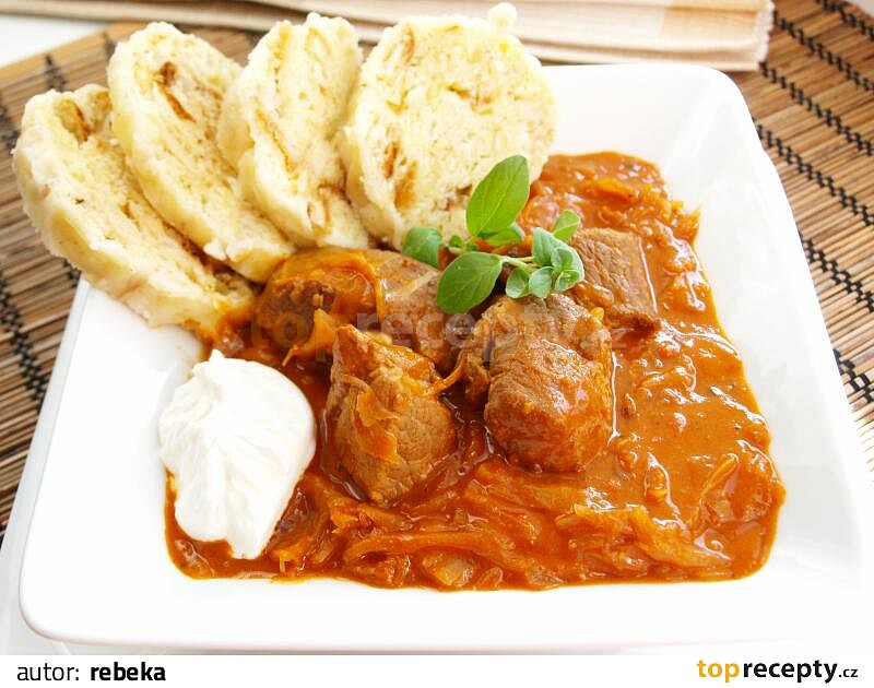 Segedínský guláš z PH recept TopRecepty.cz