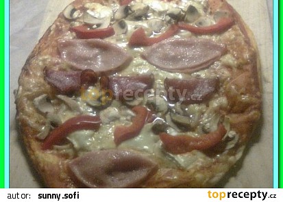 Velikonoční pizza vejce
