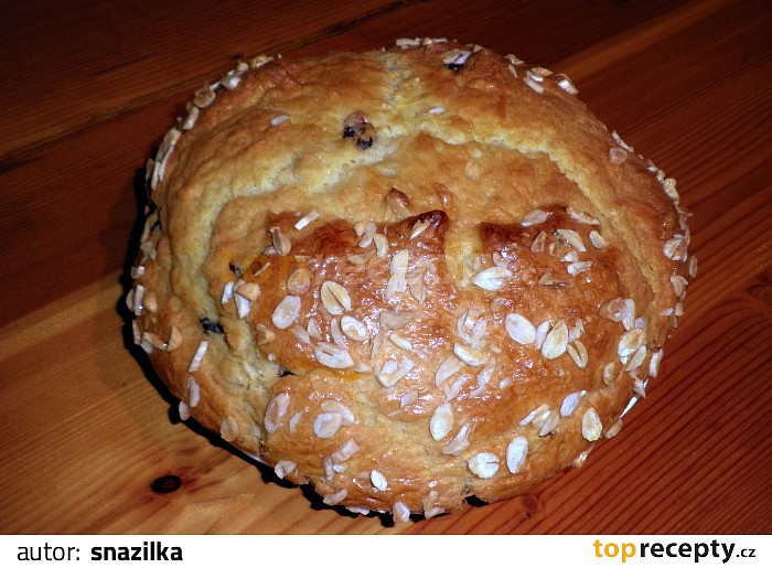 Nejrychlejší a nejchutnější velikonoční bochánek recept - TopRecepty.cz