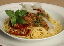 Omáčka z pečeného lilku (na těstoviny)