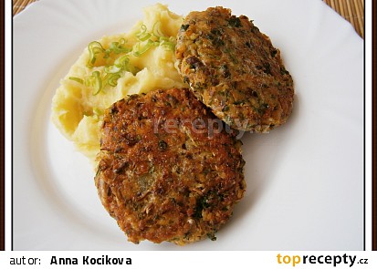 Vaječné řízky "bylinkovo-zeleninové" (placičky)