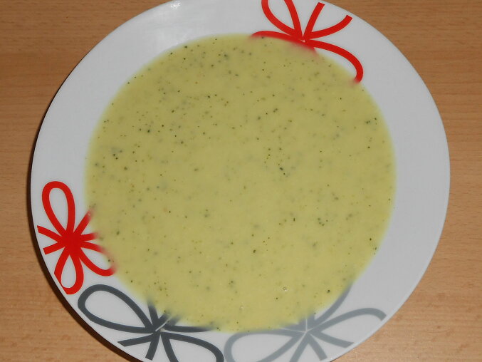 Cuketová krémová polévka
