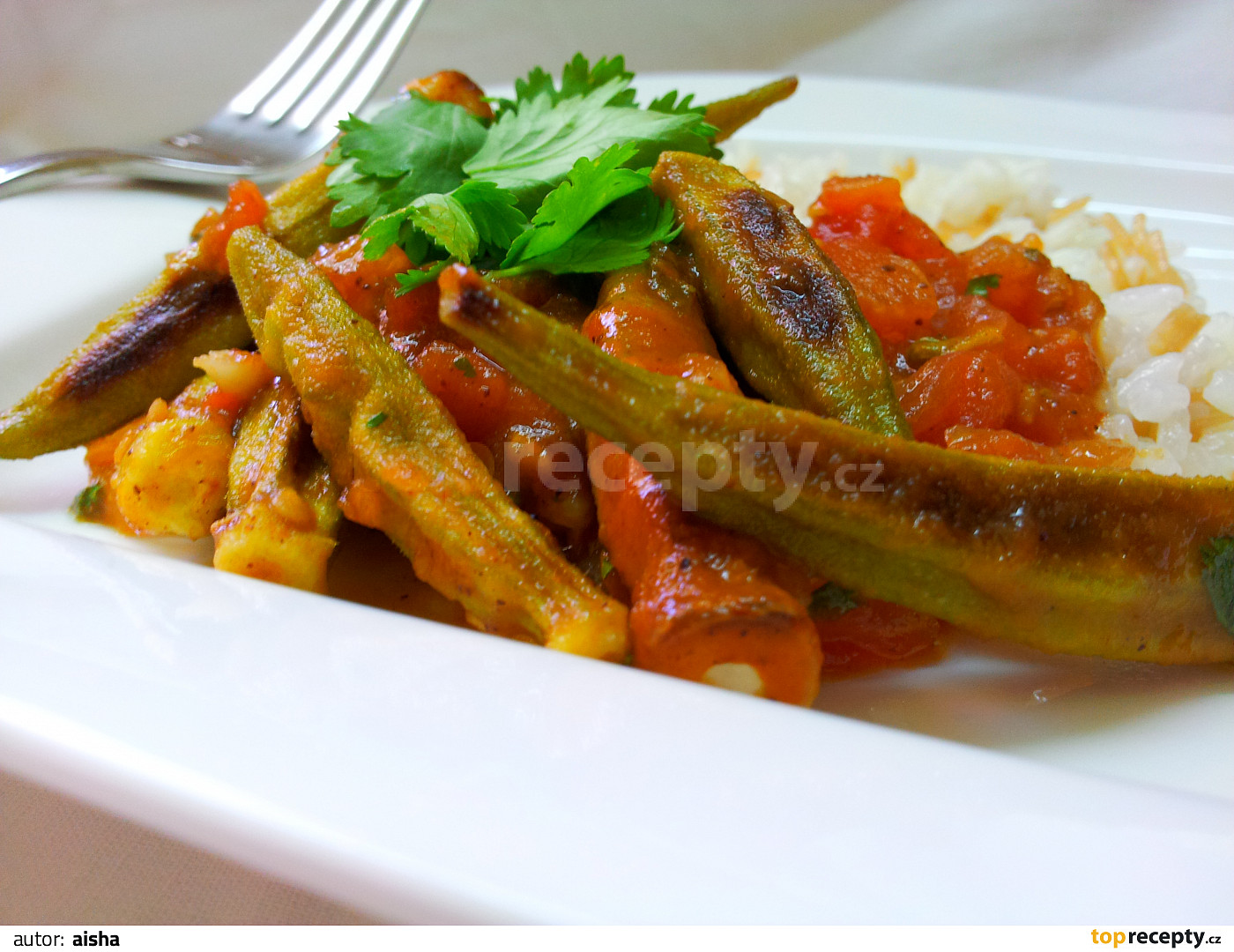 Okra recept