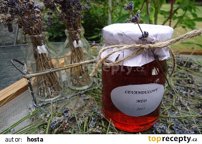 Levandulový med (sirup)