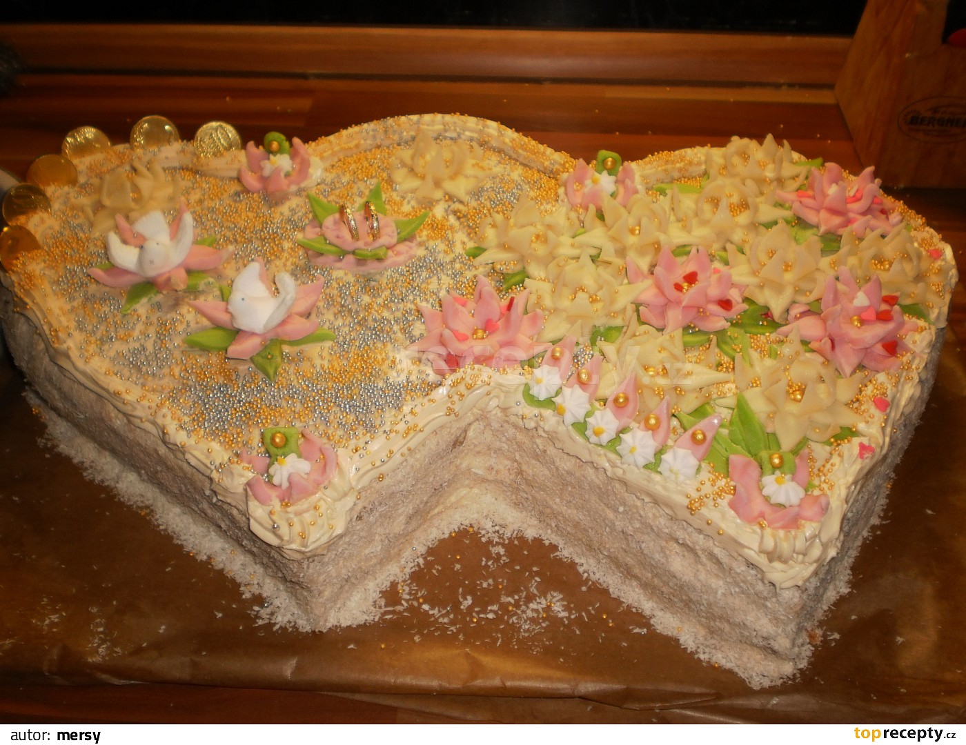 Dort pro dceru podkova recept TopRecepty.cz