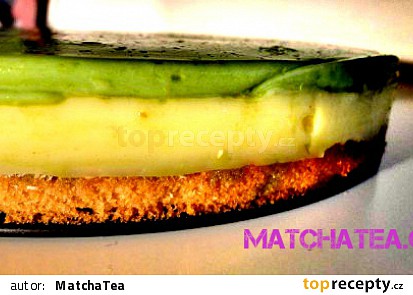Matcha Tea kokosový dort