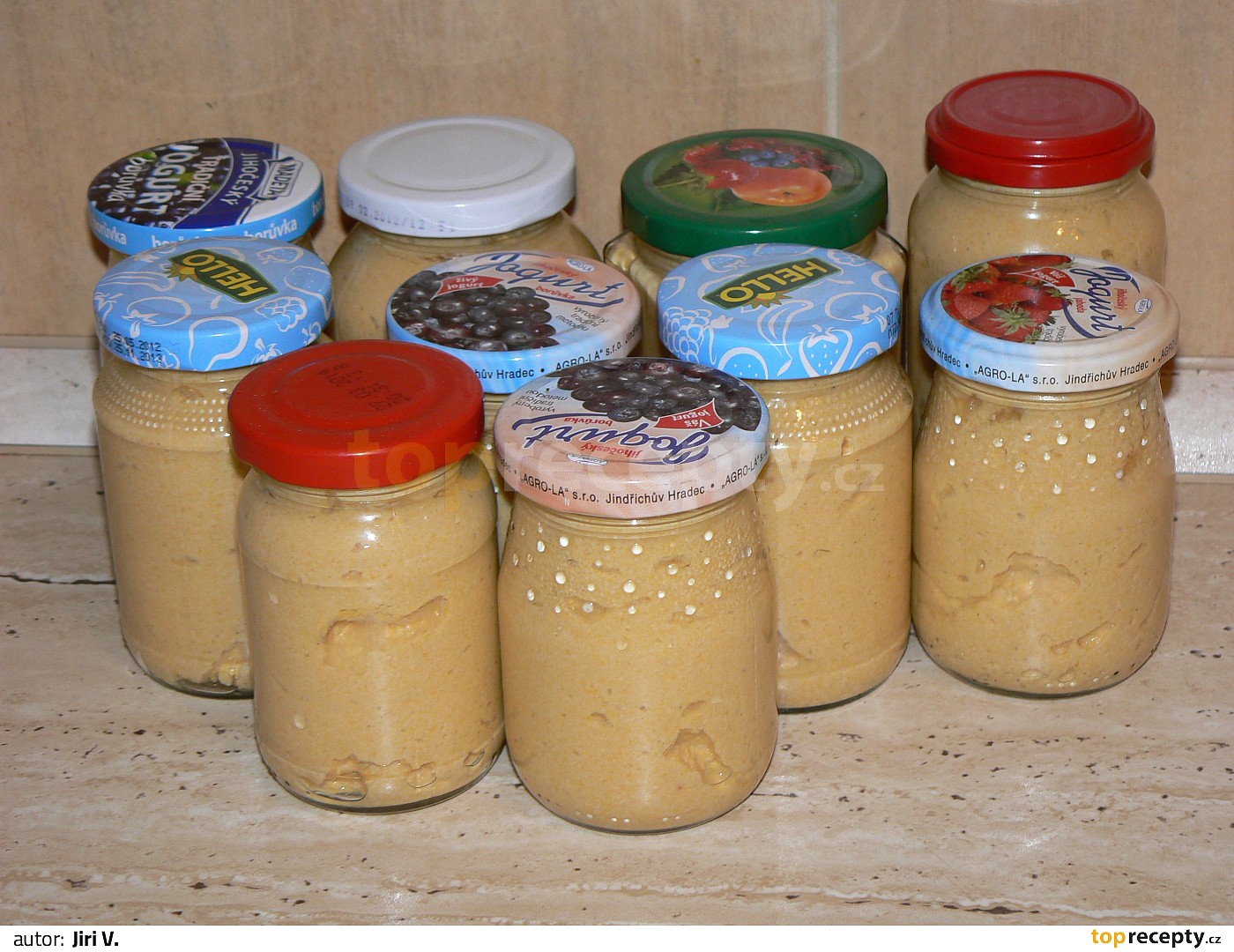 Mánkova pomazánka z kapřích jiker recept TopRecepty.cz