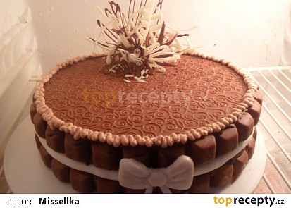 1. Čokoládový dortík plný čokolády