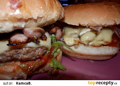 Domácí hamburger