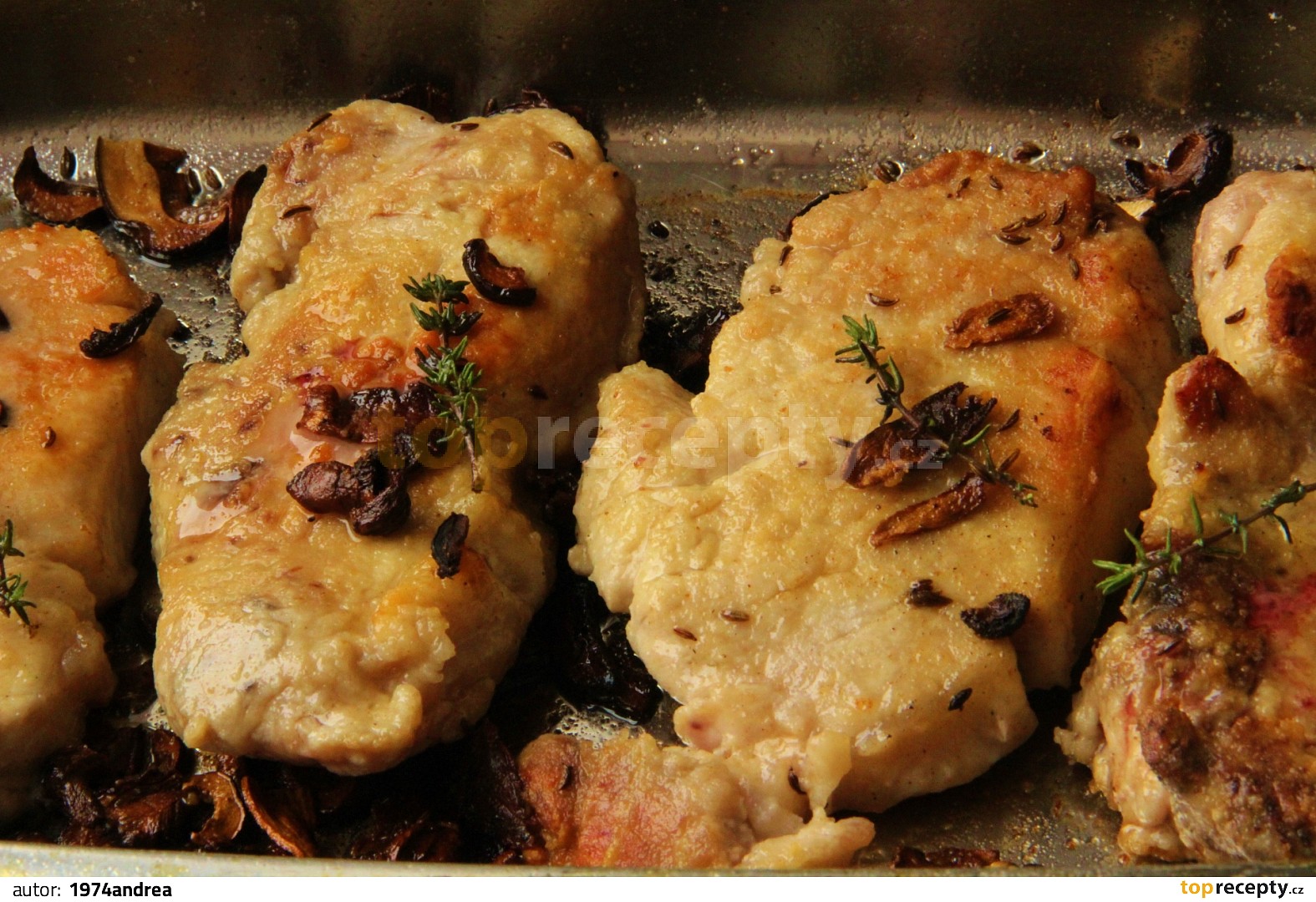 Kotlety na sušených houbách s kapary recept TopRecepty.cz