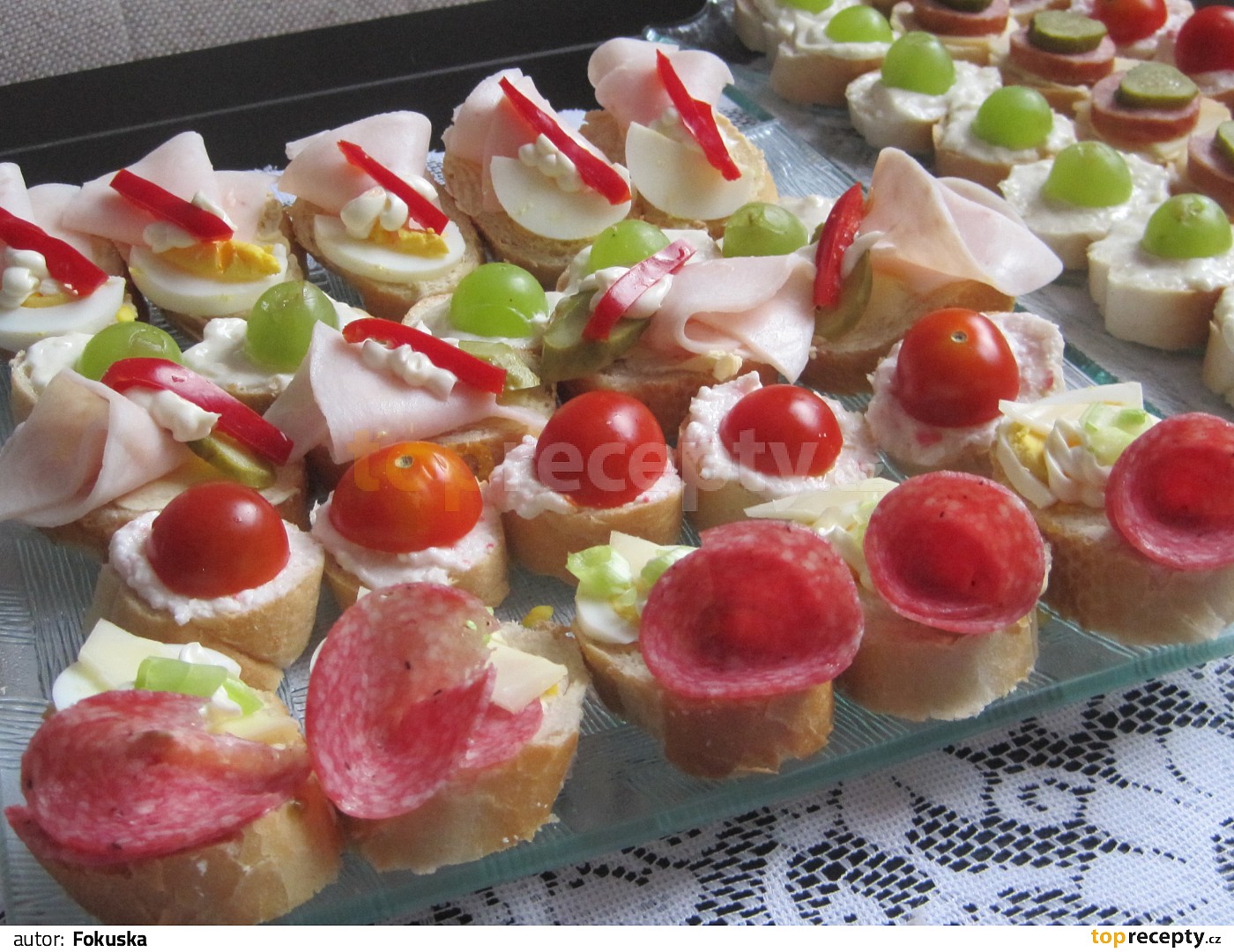 Rychl Jednohubky A Kanapky Recept TopRecepty cz rychl-jednohubky-a-kanapky-recept-toprecepty-cz
