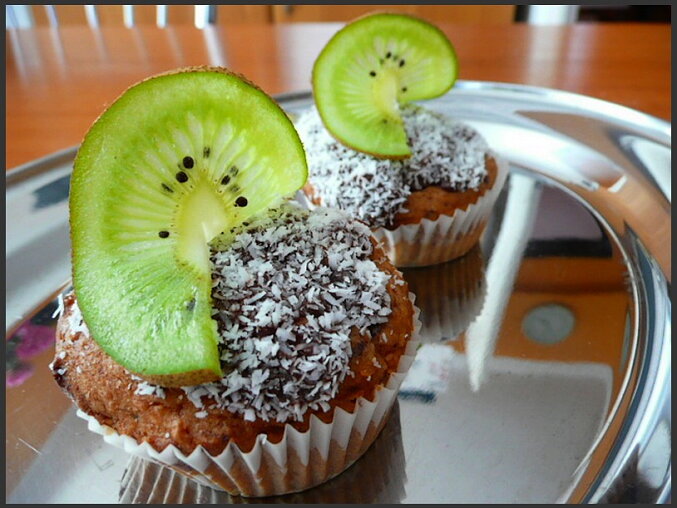 Bezlepkové kokosové muffinky s Monte