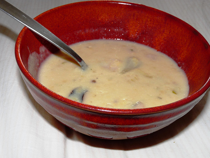 Čočková polévka s vaječným koňakem podle Tejajky