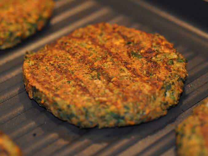 Čočkové burgery (Scott Jurek) - vegan