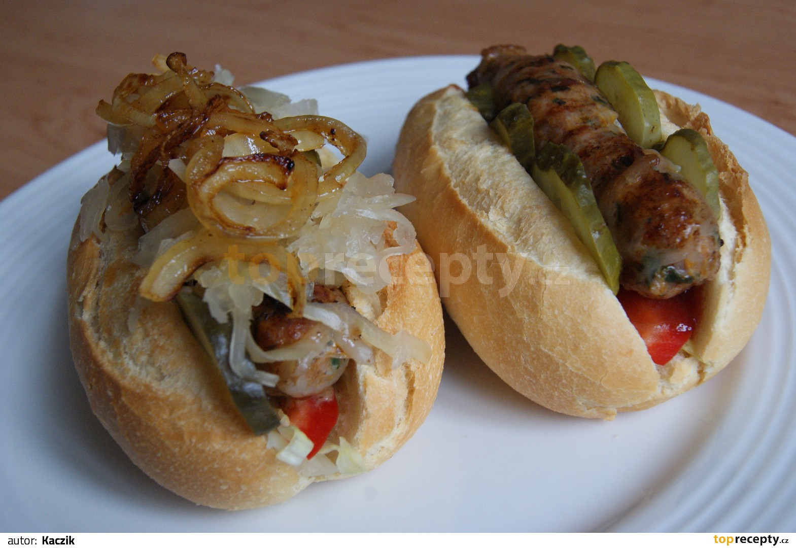 Domácí hot dog recept TopRecepty.cz