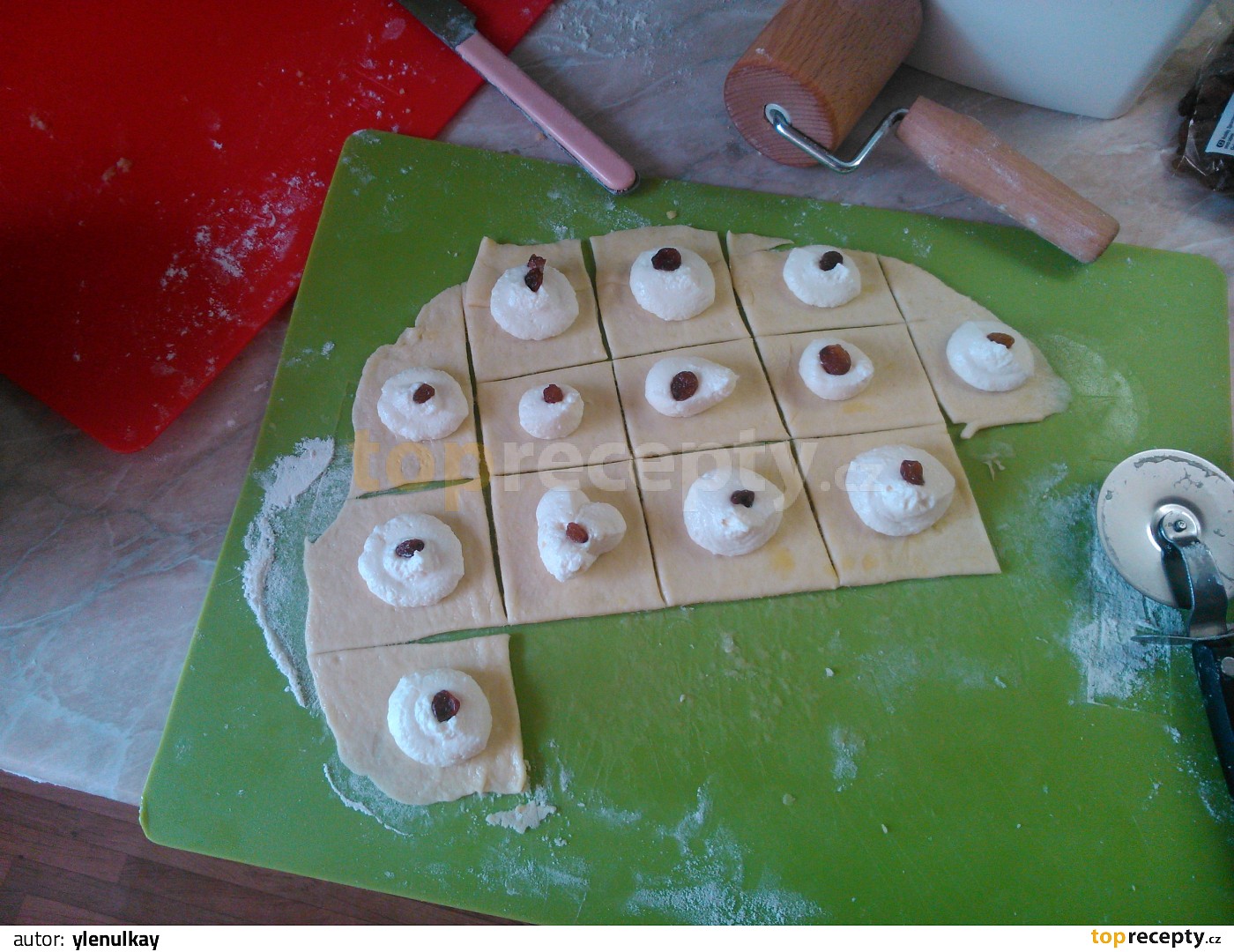 Koláčky od tety z Moravy recept TopRecepty.cz