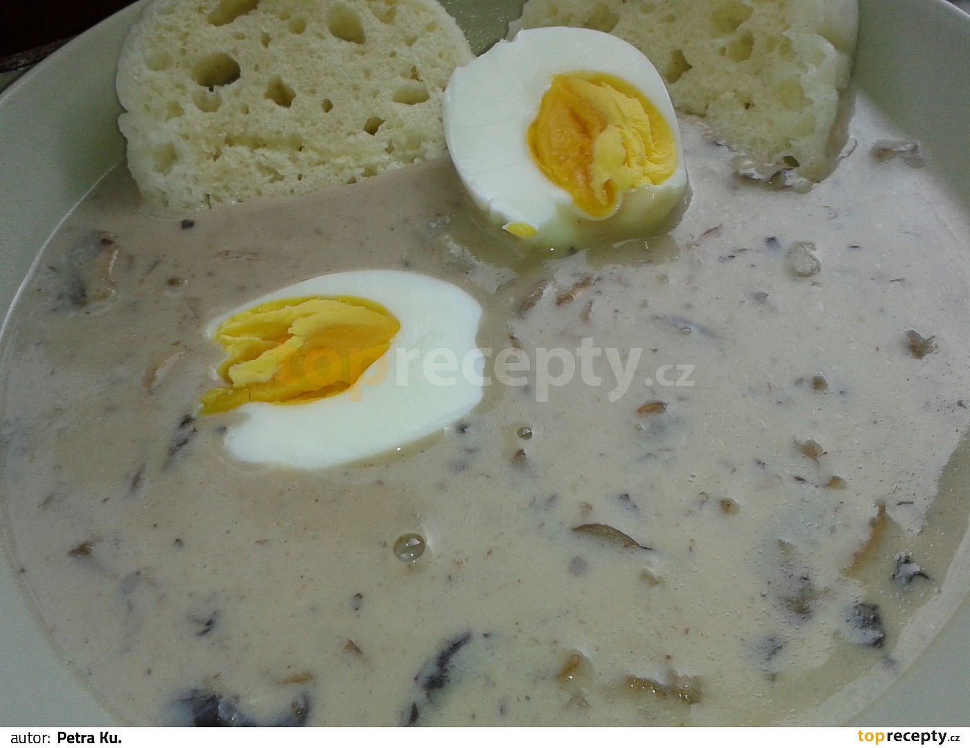 Žampionová omáčka recept TopRecepty.cz