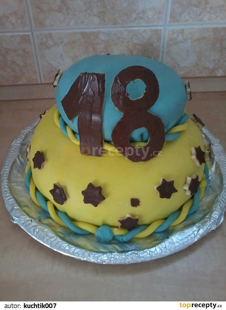 Dvoupatrový dort 18 recept TopRecepty.cz