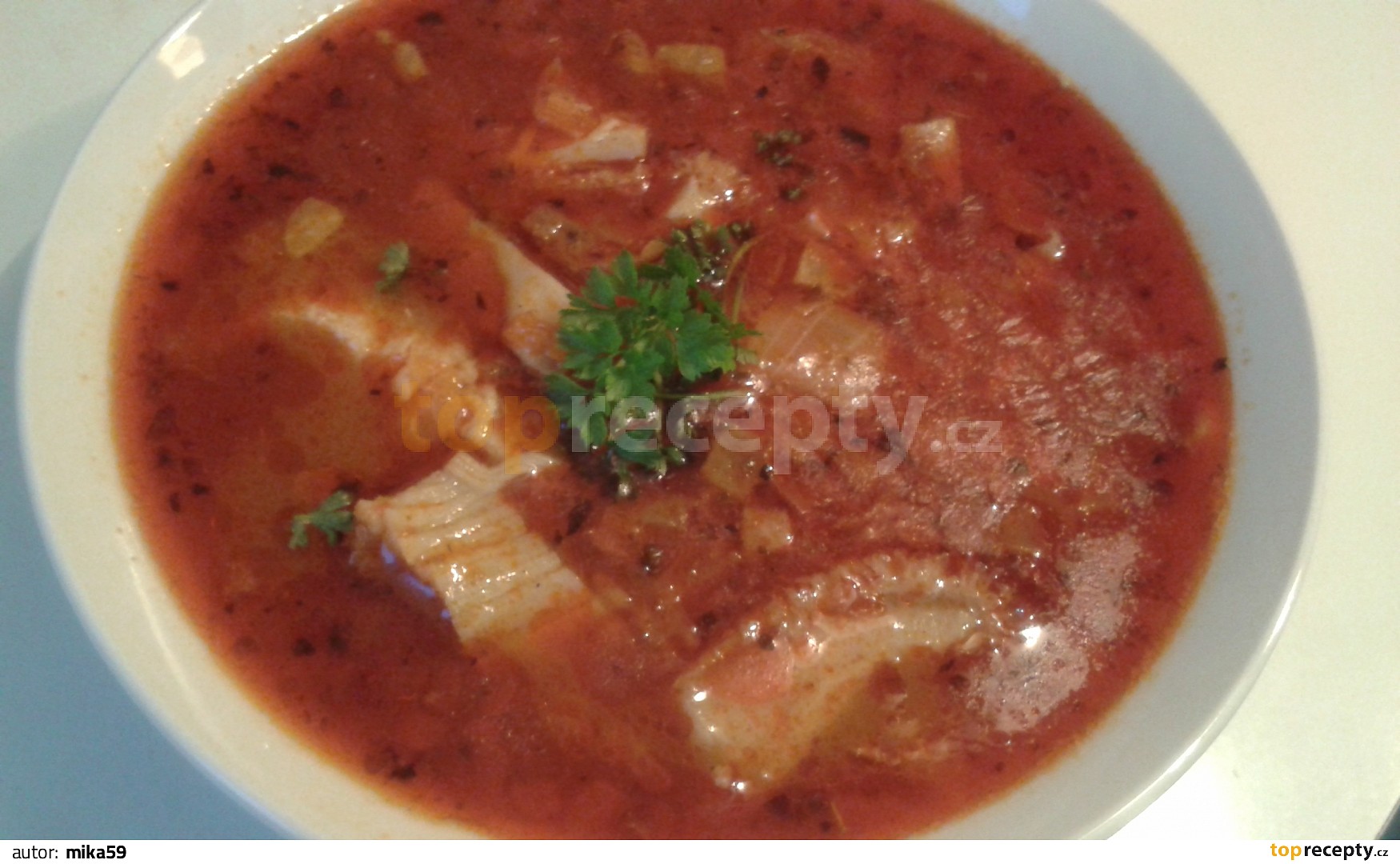 Dršťková polévka z Jižní Moravy recept TopRecepty.cz