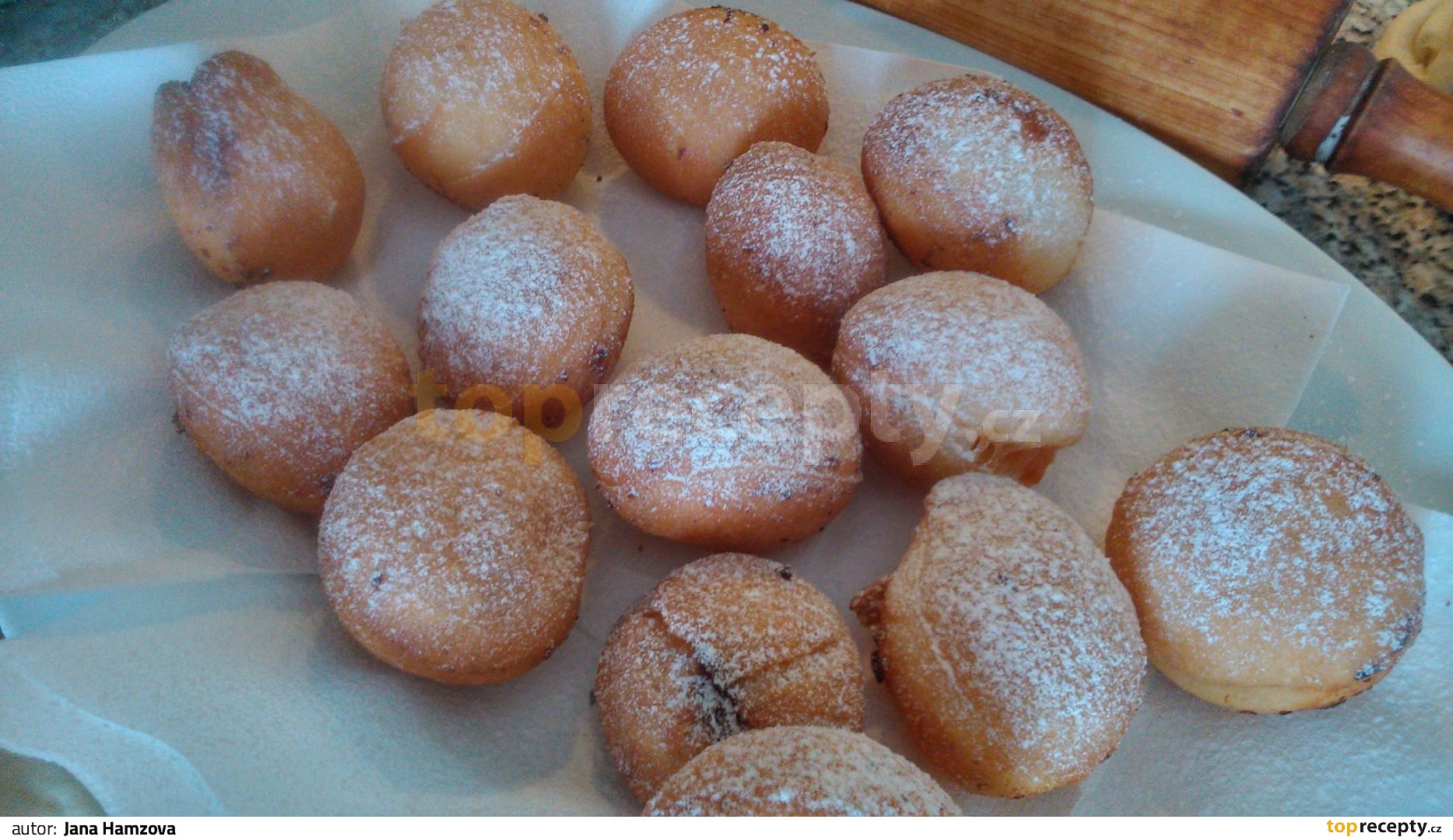 Koblihy z Moravy recept TopRecepty.cz