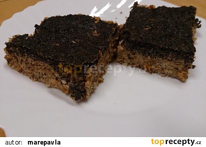 Makový koláč bez mouky