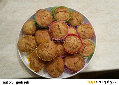 Pomerančové muffiny bez vajec