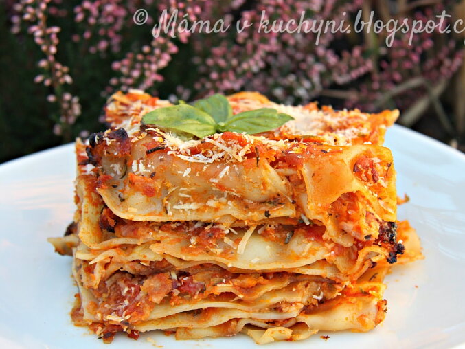 Dýňovo-cuketové lasagne