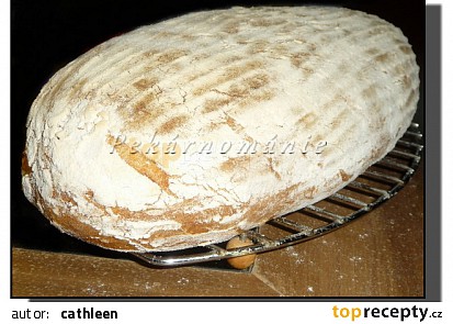 Cibulový celokváskový chleba