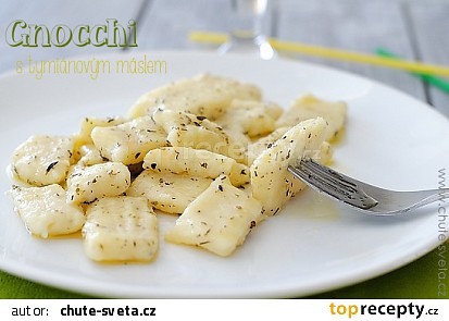 Gnocchi s tymiánovým máslem