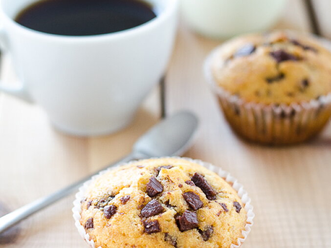 Muffiny s čokoládou