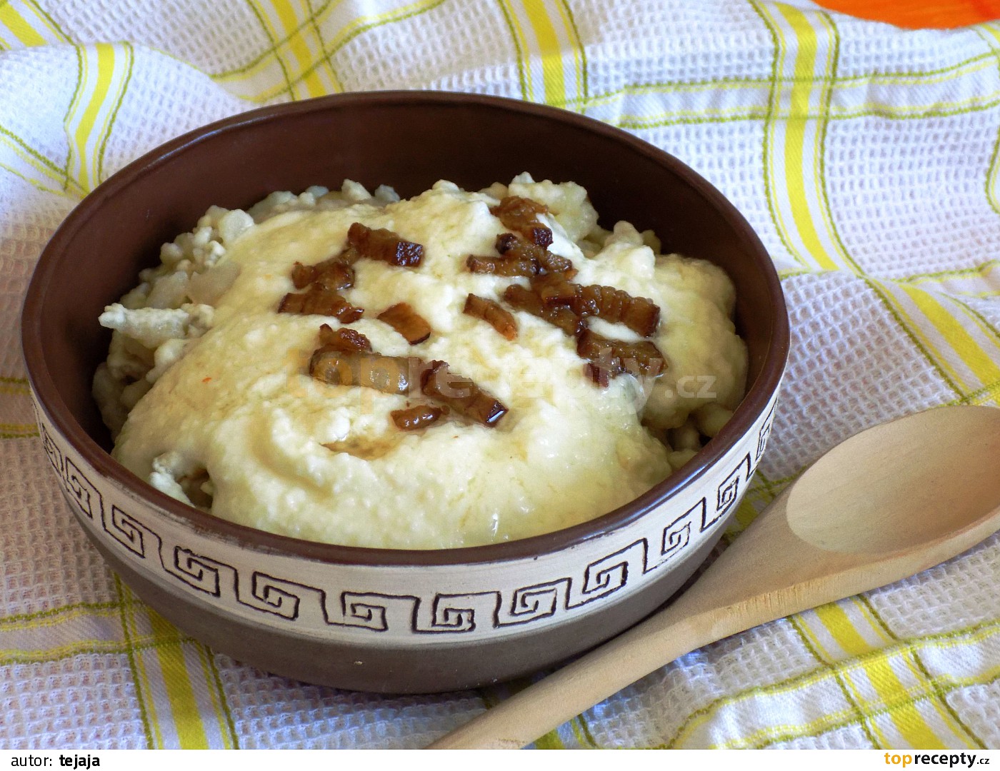 Halušky s brynzou pro Dášenku recept TopRecepty.cz