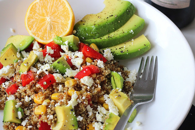 Quinoa S Fetou A Avokadem Toprecepty Cz