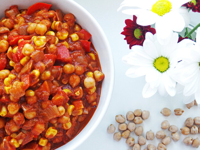 Chilli con carne (veganské)