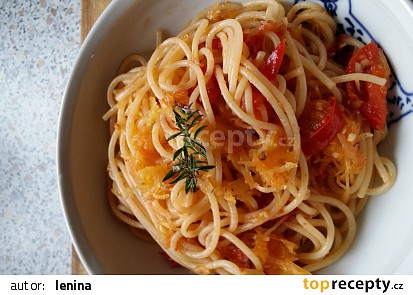Špagety se špagetovou dýní