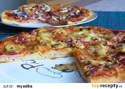 Kvásková pizza