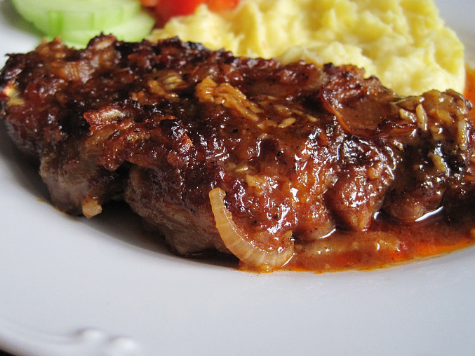 Marinada Na Krkovici (černého pepře, Důkladně promíchejte, hodiny ideálně, lžičky mletého, lžičky mletého černého) Marinada Na Krkovici