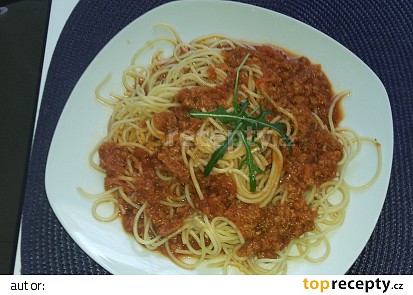 Boloňské špagety se sojou